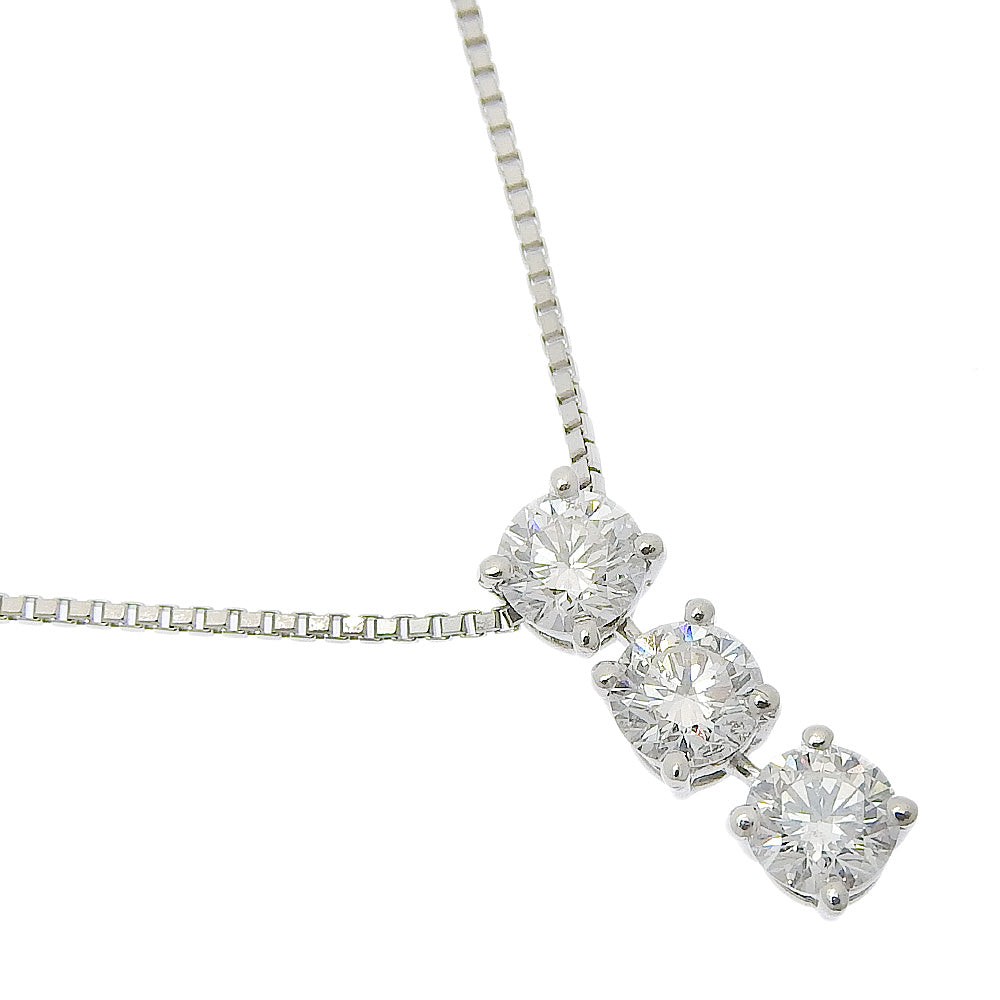 Platinum Diamond 3P Necklace