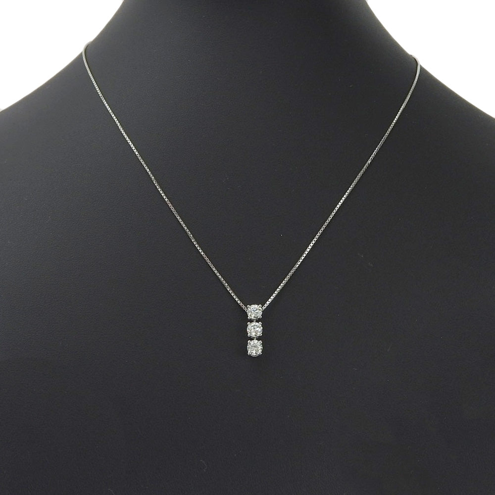 Platinum Diamond 3P Necklace