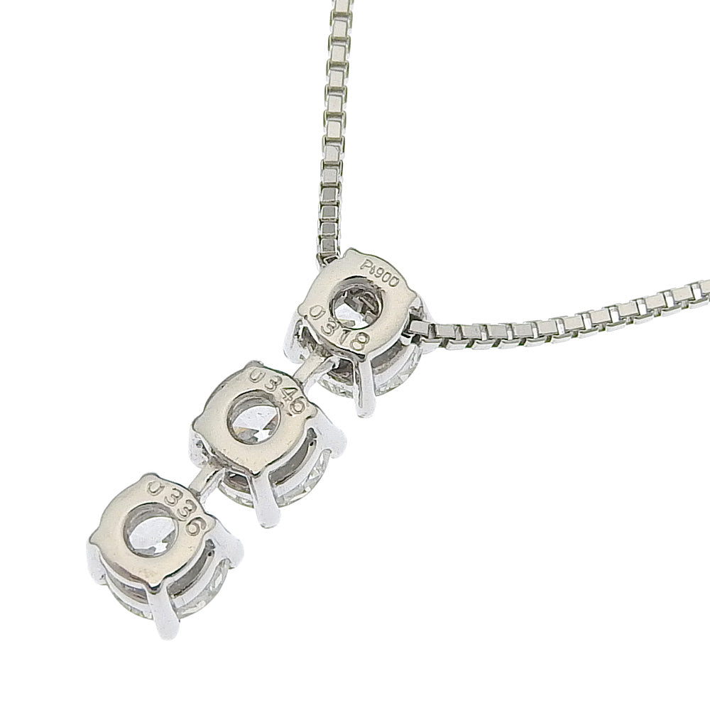 Platinum Diamond 3P Necklace