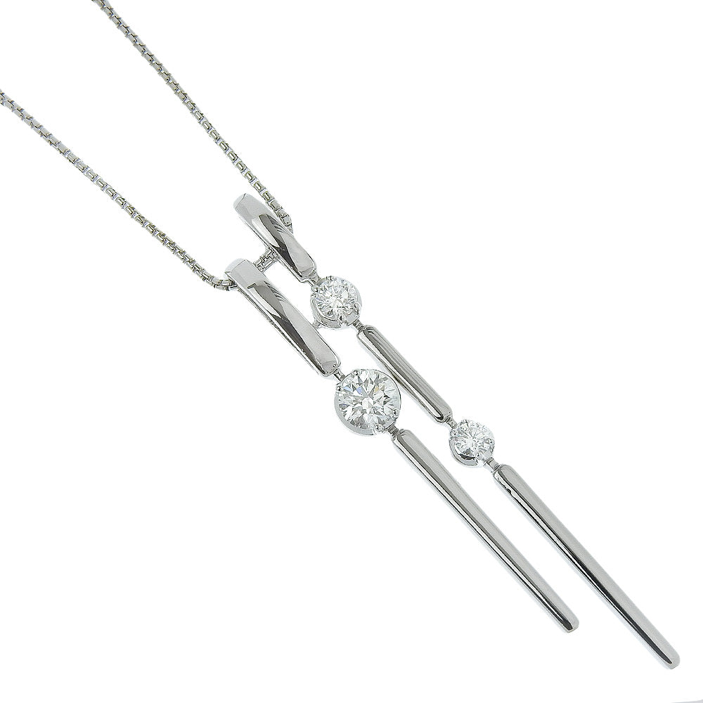 Tasaki K18 White Gold Diamond Necklace