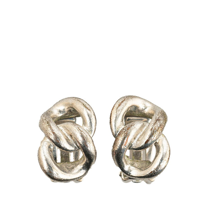 Dior Silver Metal Earrings