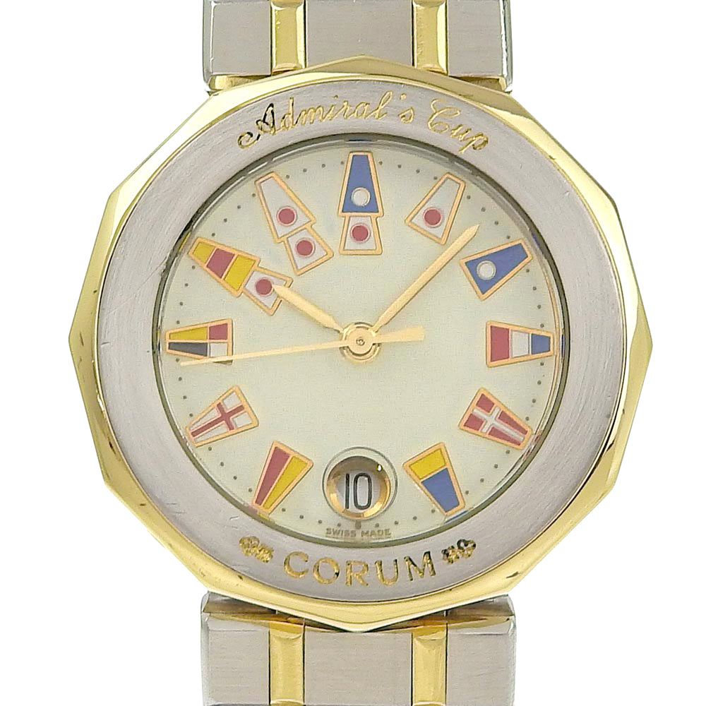 Corum Admiral's Cup Watch Stainless Steel Quartz