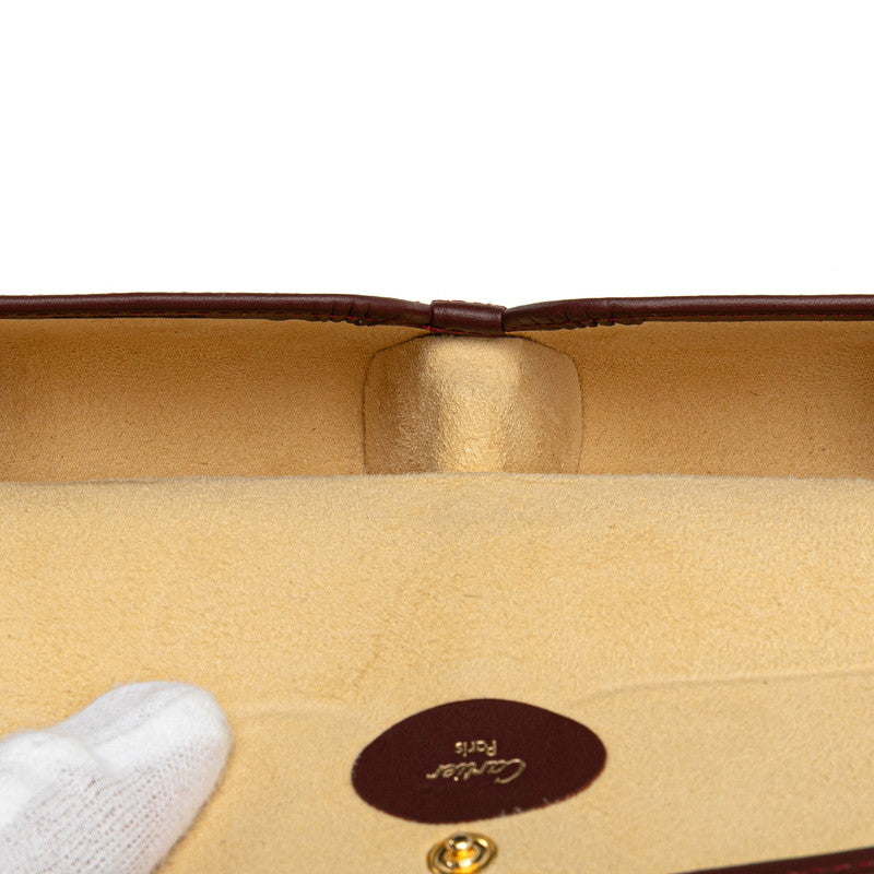 Cartier Must Line Leather Eyeglass Case in Great Condition