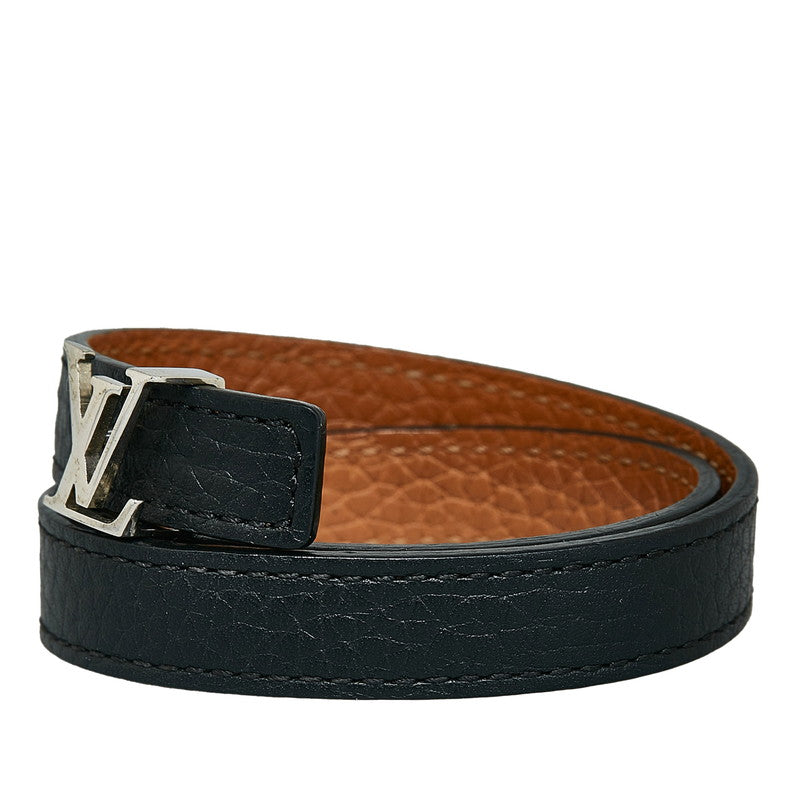 Louis Vuitton Leather Bracelet M6018E in Very Good Condition