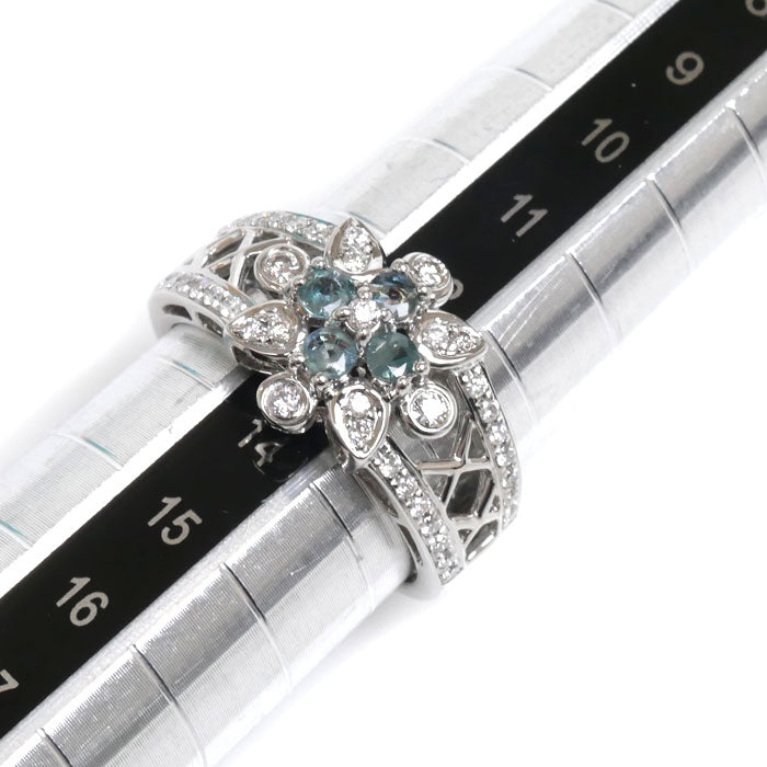 K18WG Diamond Ring 0.31ct 0.40ct