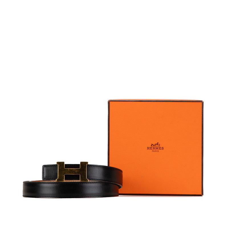 Hermes Constance H Belt Leather