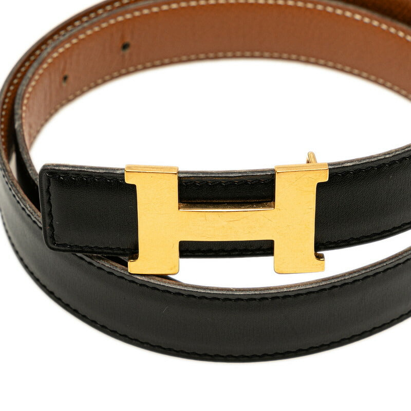 Hermes Constance H Belt Leather