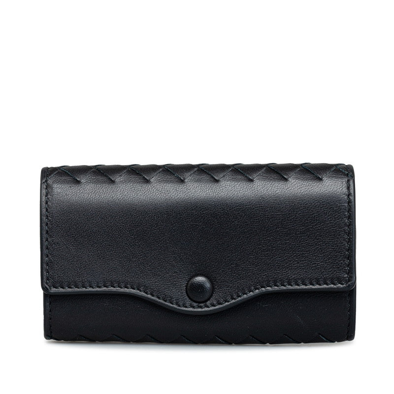 Bottega Veneta Intrecciato Leather Key Case