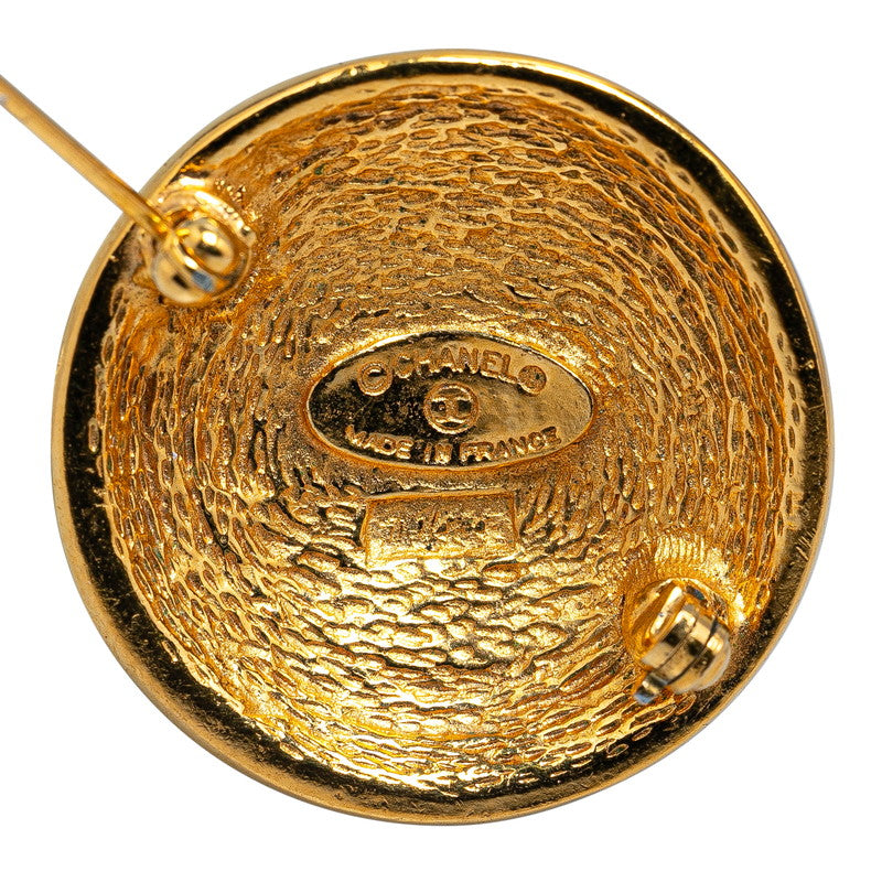 Chanel Coco Mark Gold Brooch