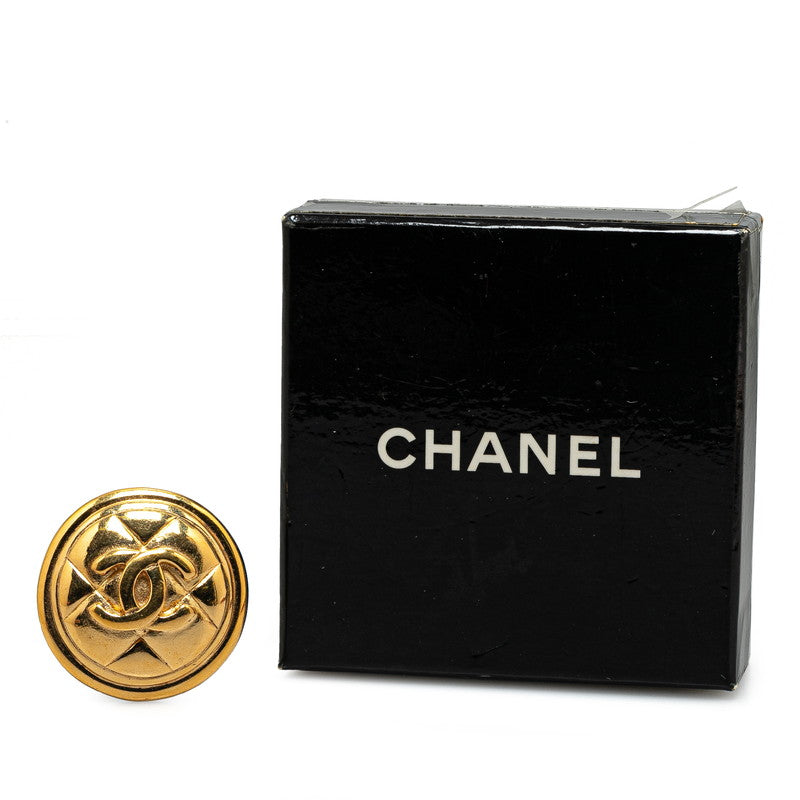 Chanel Coco Mark Gold Brooch