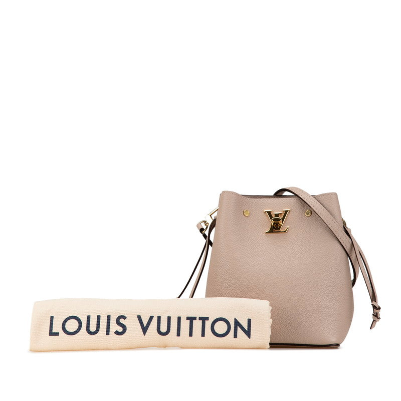 Louis Vuitton Nano Lockme Bucket Bag M69205