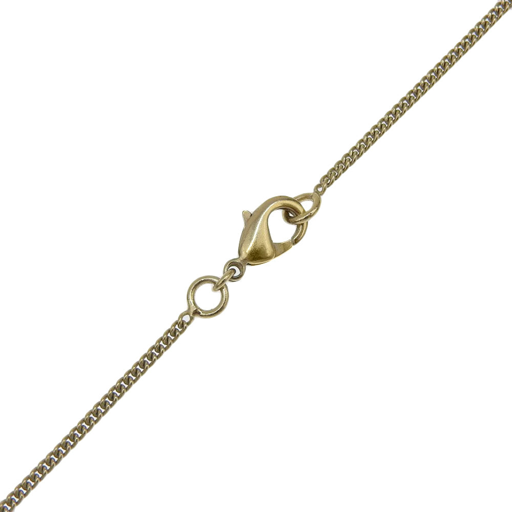 Chanel Gold Plated Coco Mark Necklace