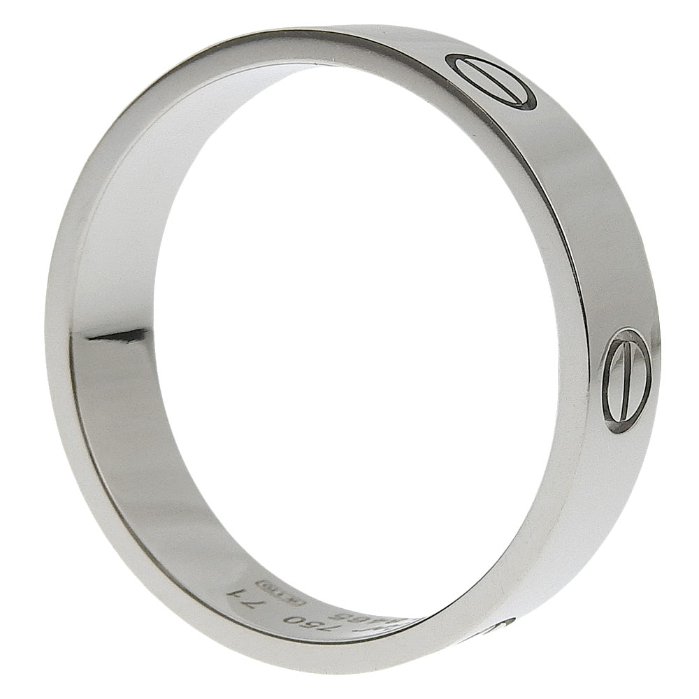 Cartier Love Ring K18 White Gold