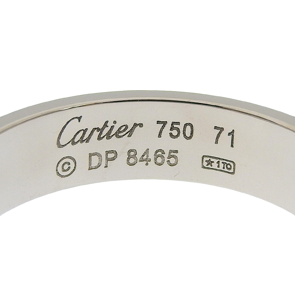 Cartier Love Ring K18 White Gold