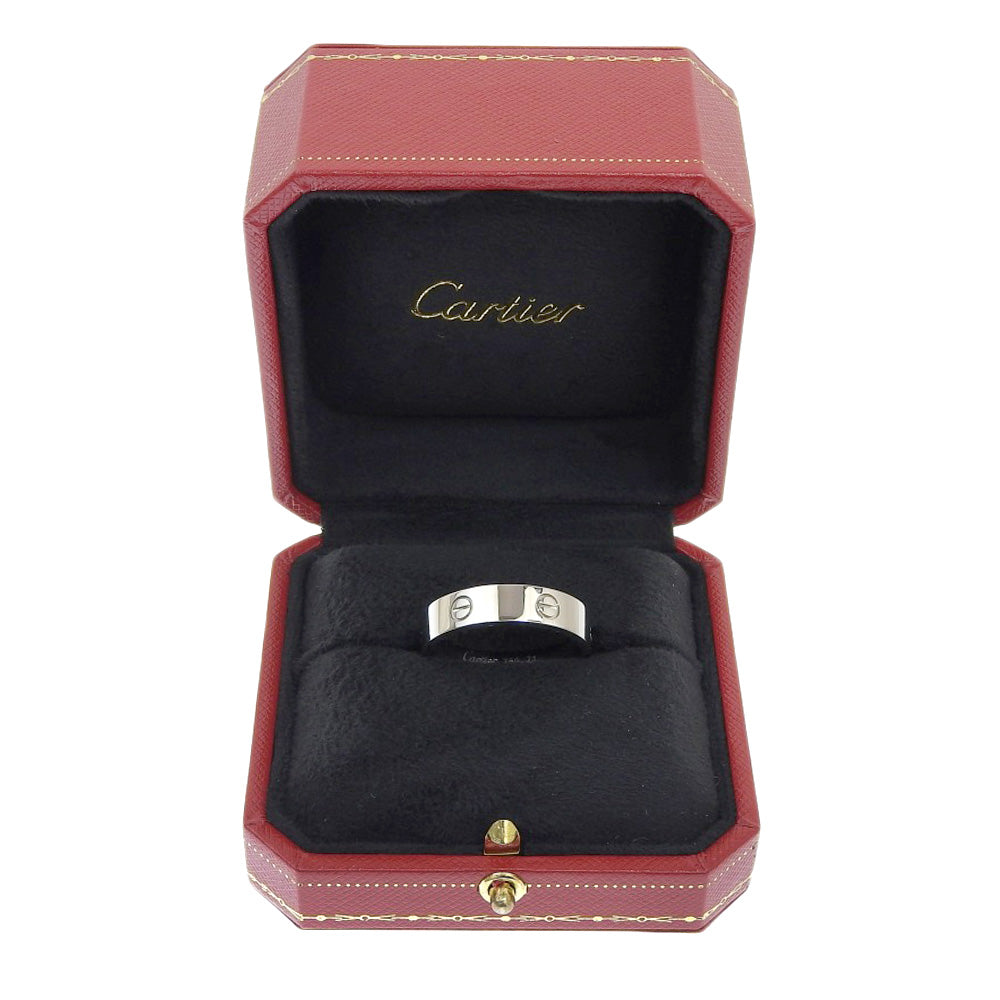 Cartier Love Ring K18 White Gold