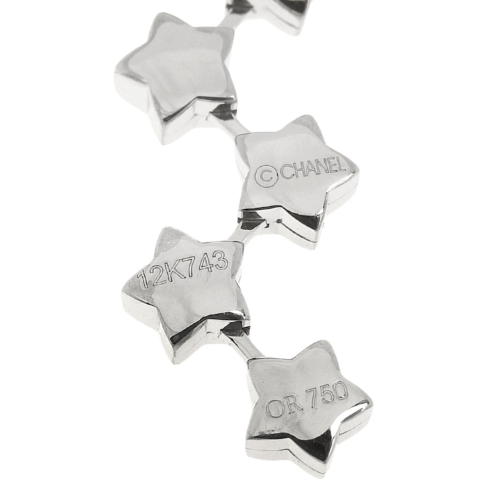 Chanel Comet Star Necklace K18 White Gold Diamond