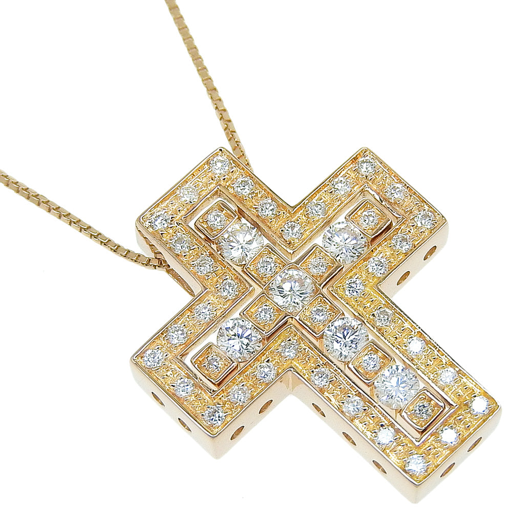 Damiani Belle Epoque Necklace K18 Pink Gold Diamond