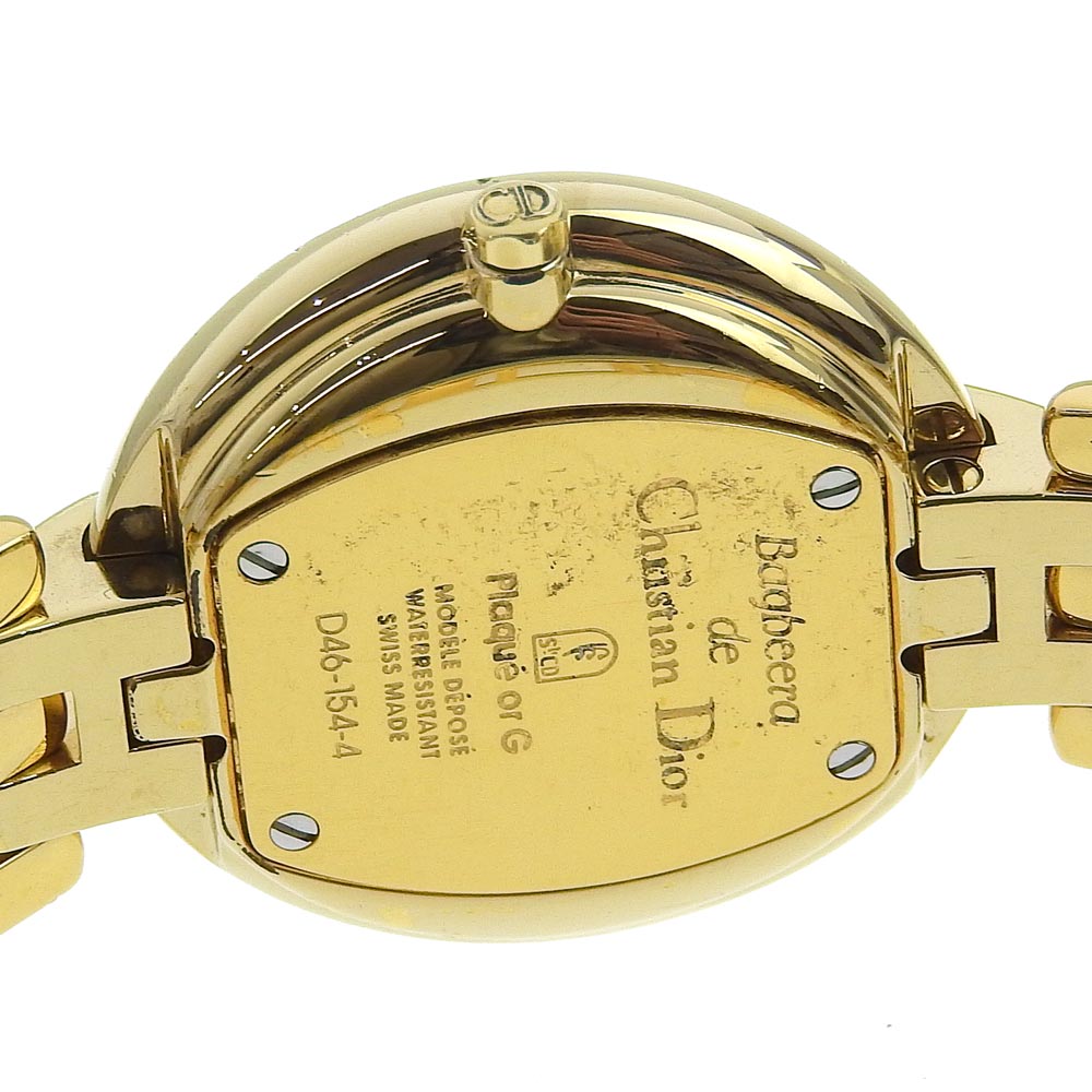 Dior Bakira Gold Plated Quartz Watch D46-154-4