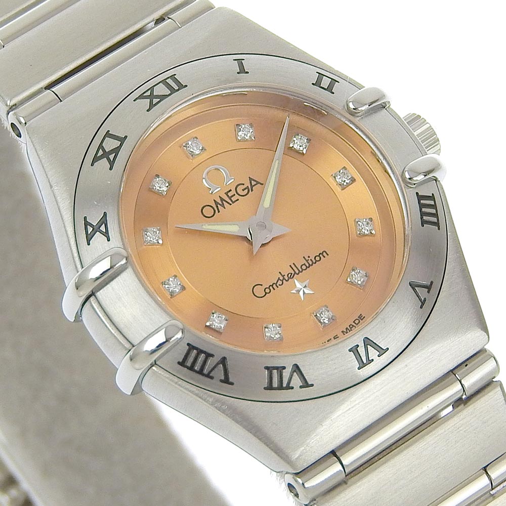 Omega Constellation Diamond Quartz Watch 1564.65