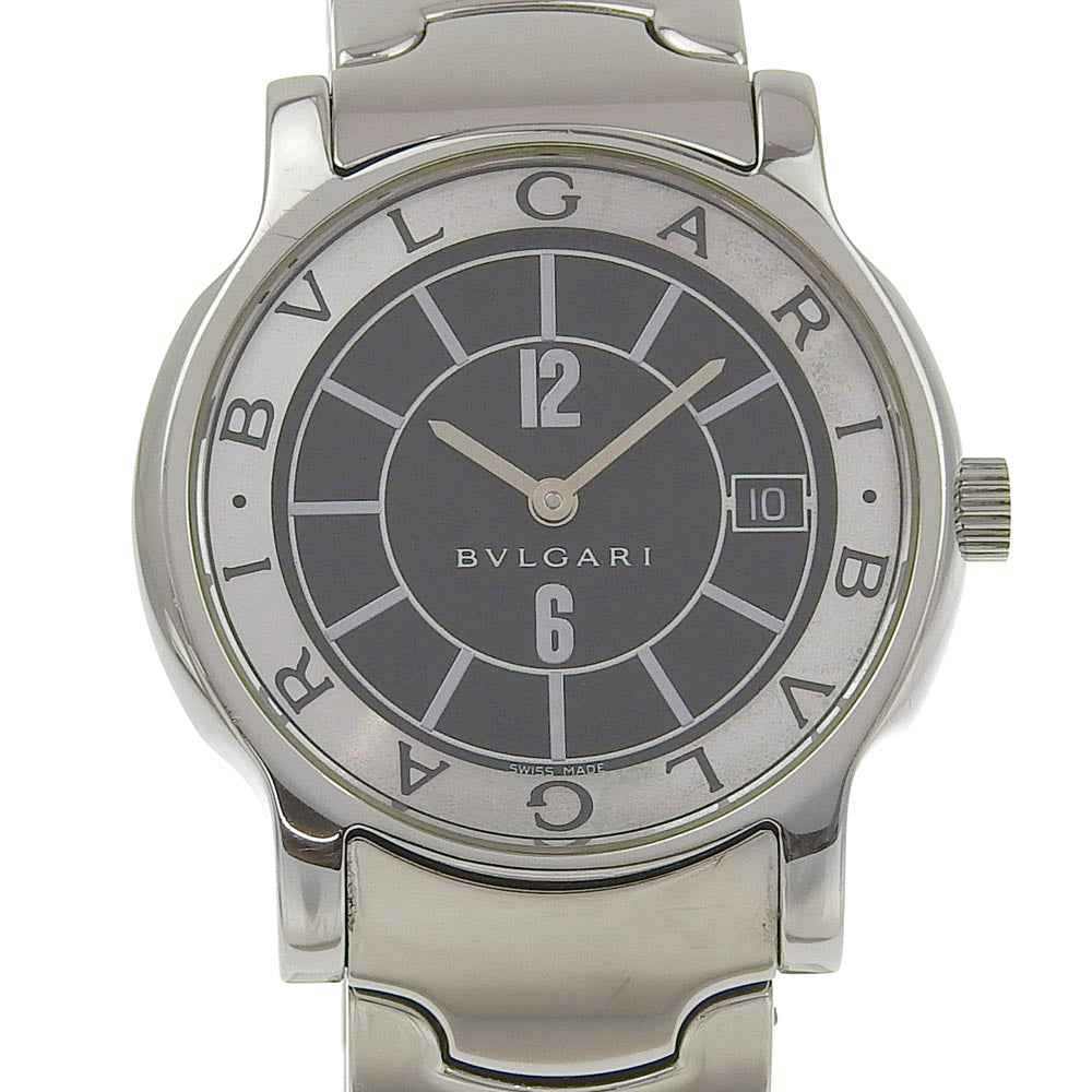 Bvlgari Solo Tempo Quartz Watch Stainless Steel