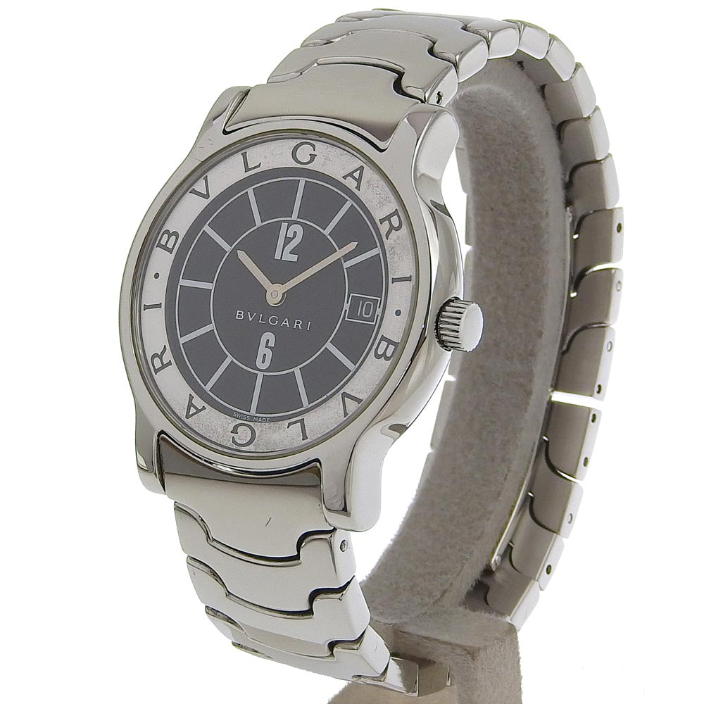 Bvlgari Solo Tempo Quartz Watch Stainless Steel