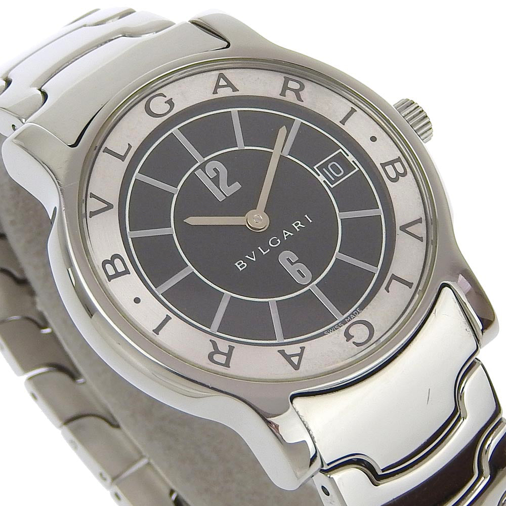 Bvlgari Solo Tempo Quartz Watch Stainless Steel