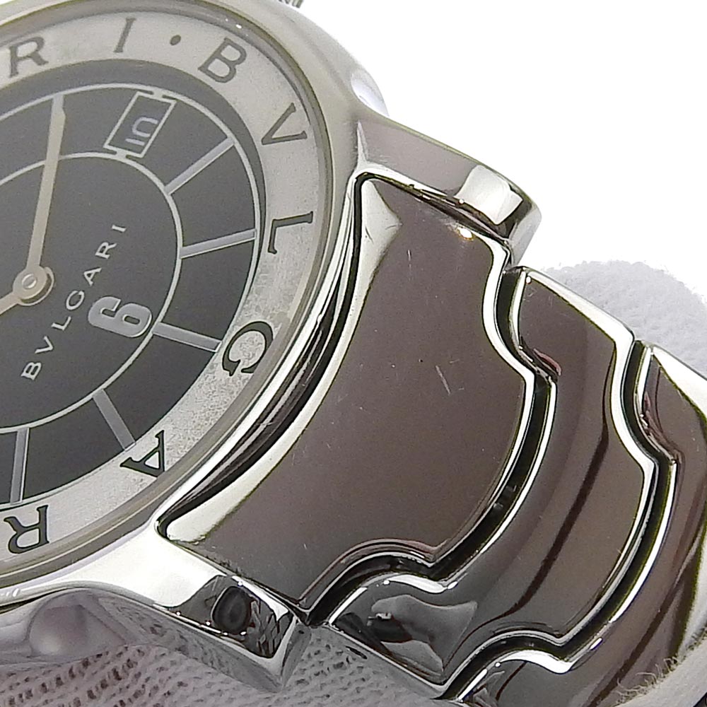 Bvlgari Solo Tempo Quartz Watch Stainless Steel