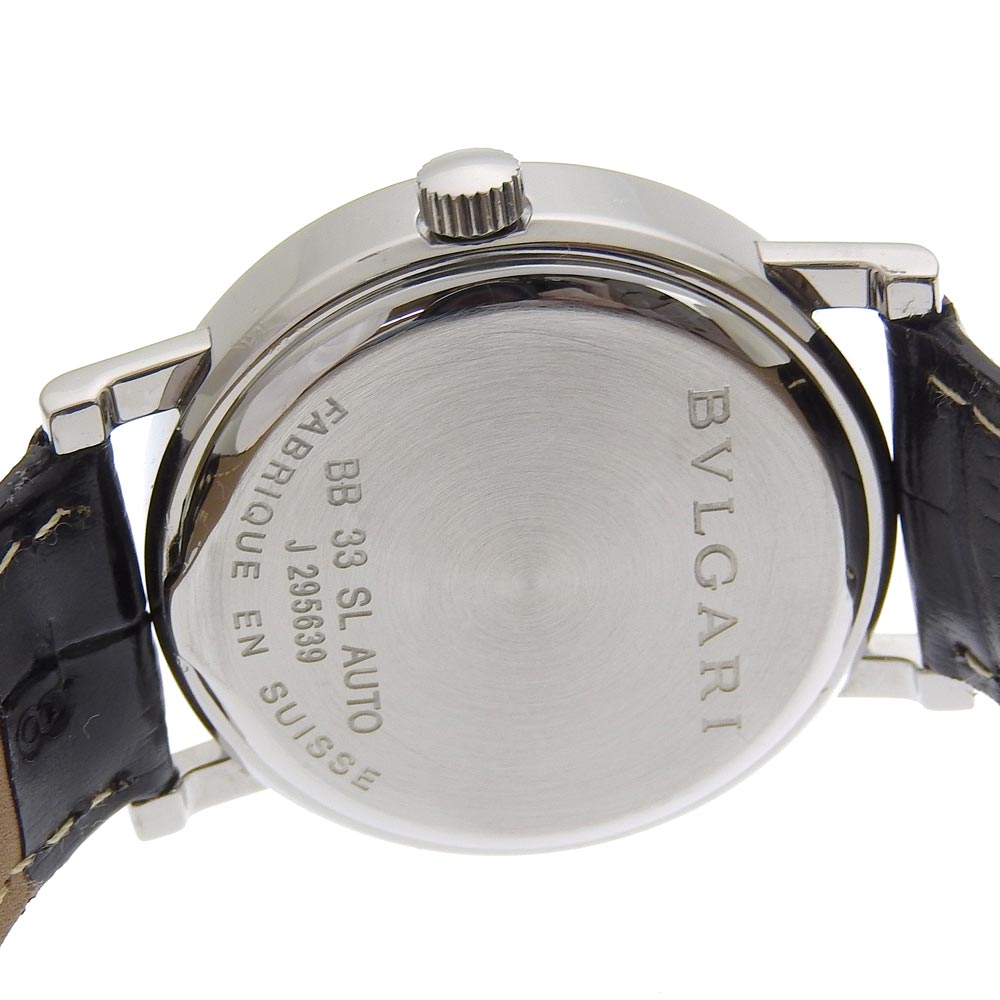 Bvlgari BB33SL Automatic Watch Stainless Steel