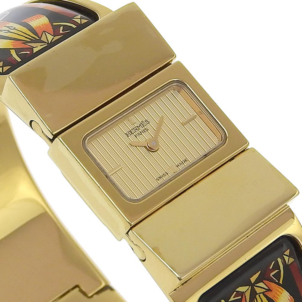 Hermes L01.201 Gold Plated Quartz Watch