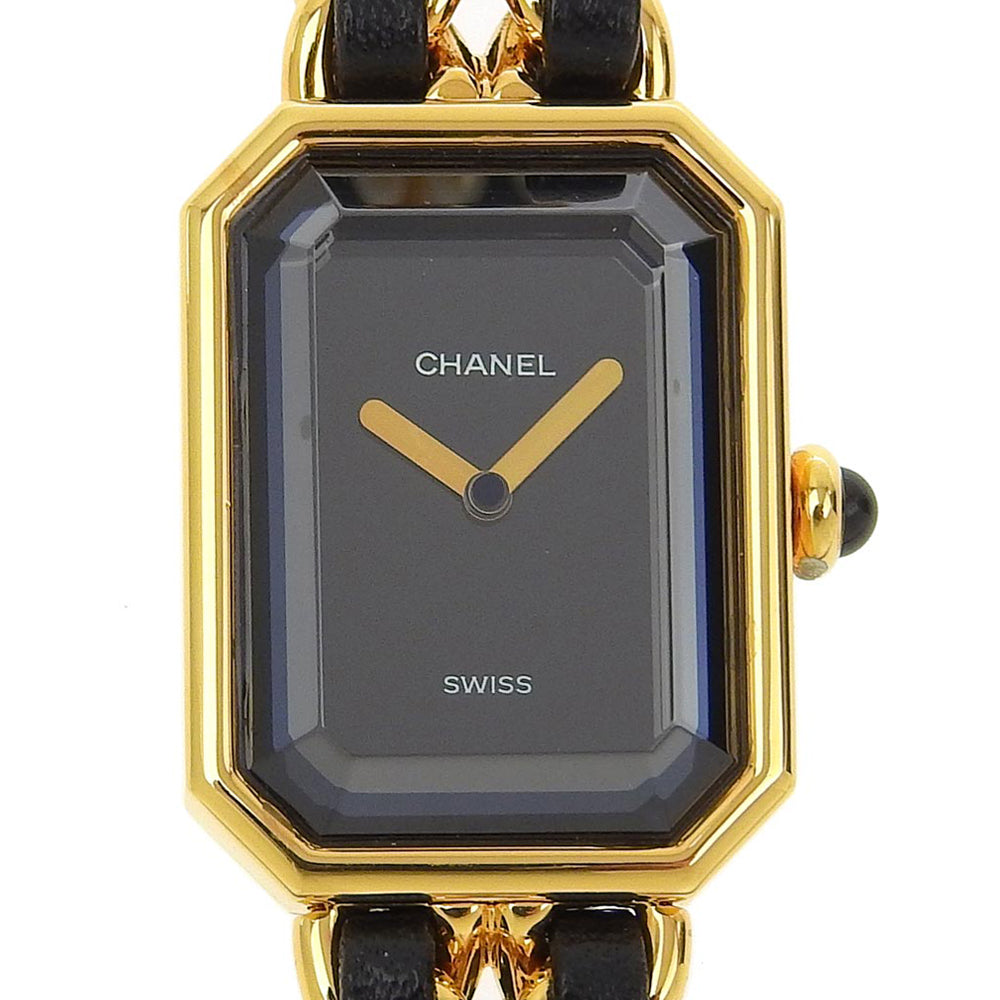 Chanel Premiere S Quartz Watch H0001 Gold Plated