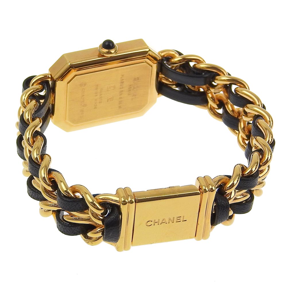 Chanel Premiere S Quartz Watch H0001 Gold Plated