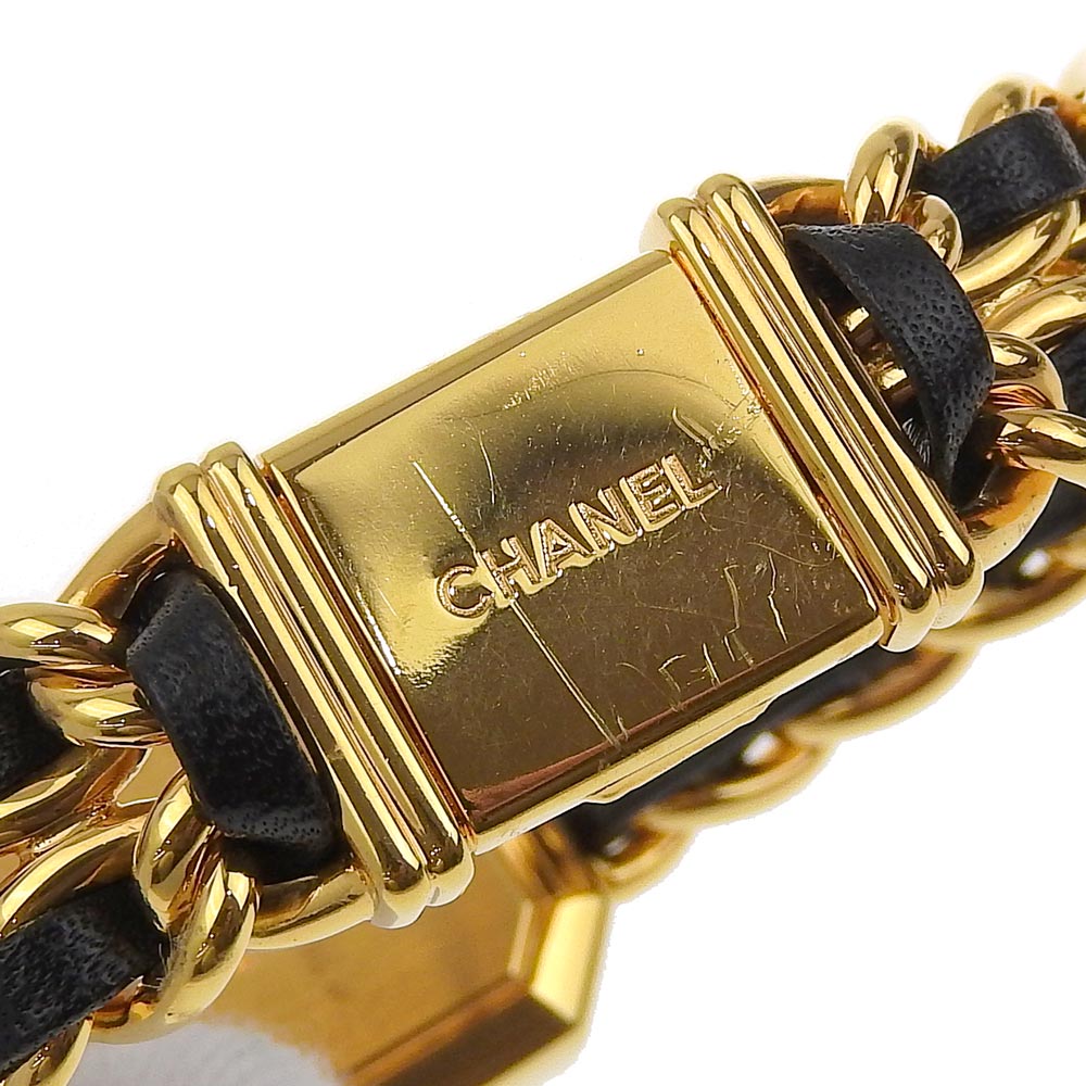 Chanel Premiere S Quartz Watch H0001 Gold Plated