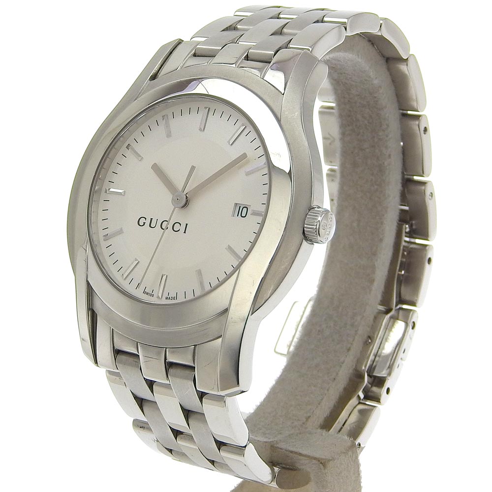 Gucci Quartz 5500XL Wrist Watch Metal Quartz 5500XL in Good condition