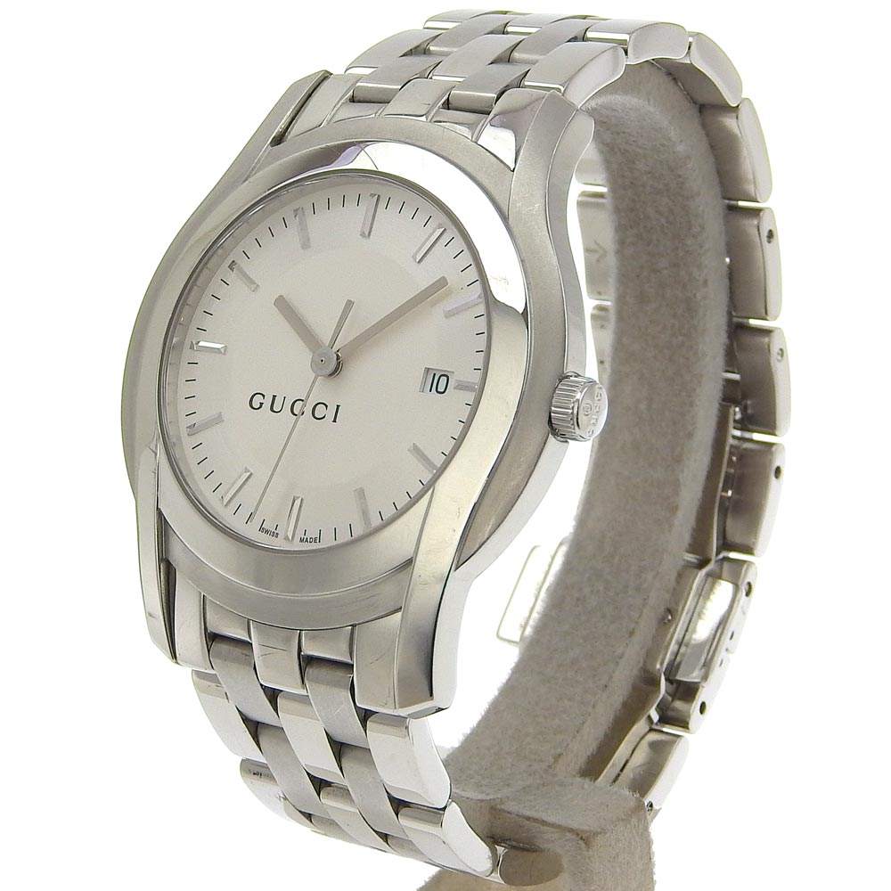 Gucci 5500XL Stainless Steel Quartz Watch