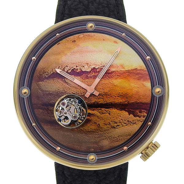 Memorigin Golden Jupiter Shimbi Tohshu Au750 manual winding watch