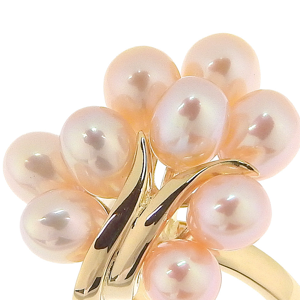 Tasaki Pearl Ring K18 Yellow Gold