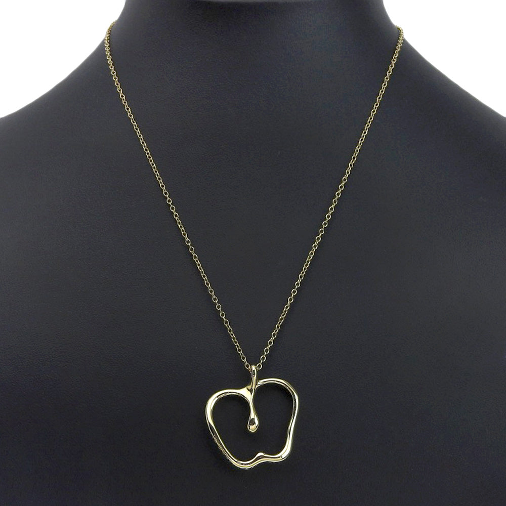 Tiffany K18 Yellow Gold Apple Necklace