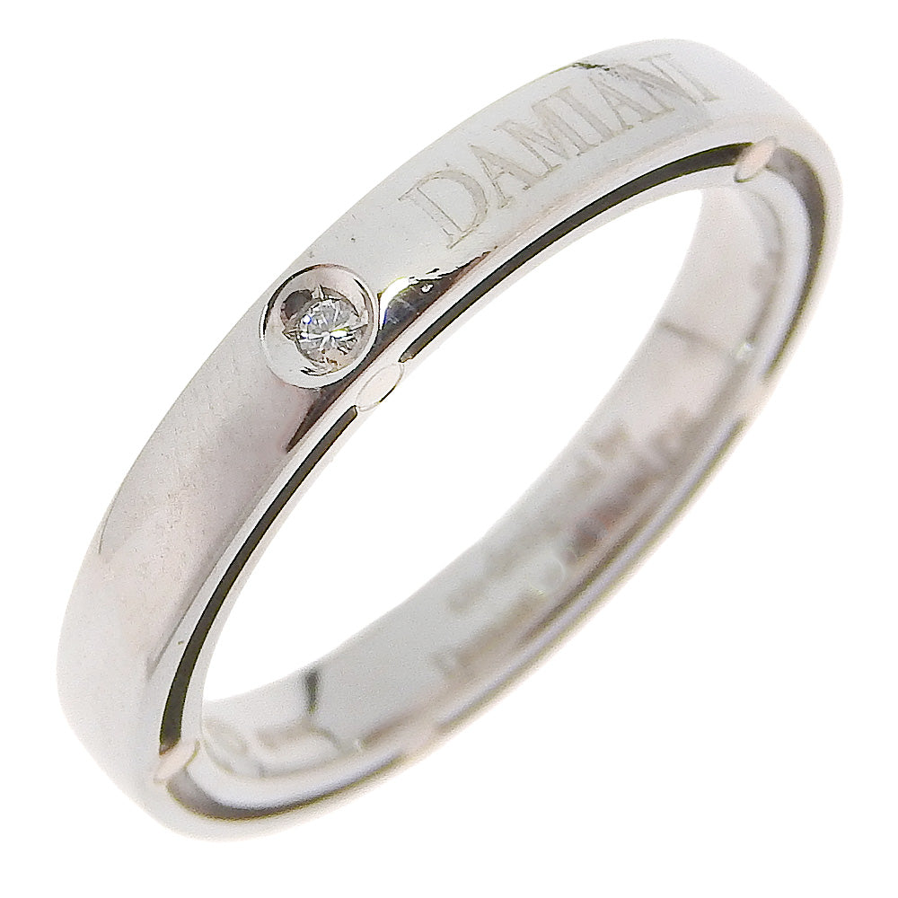 Damiani D-Side Ring 18K White Gold Diamond