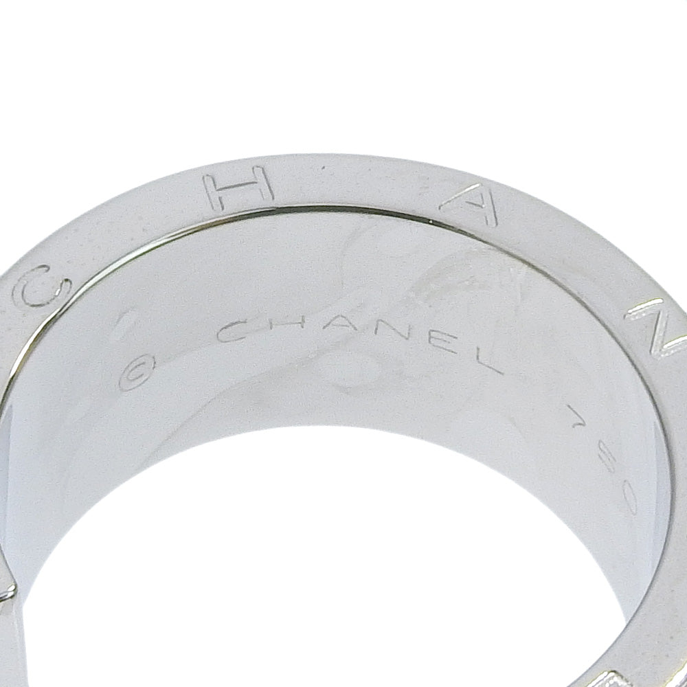 Chanel C Signature Ring K18 White Gold