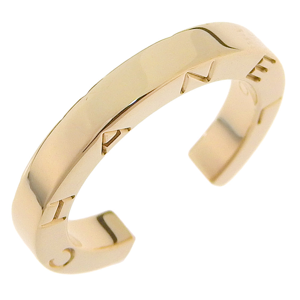 Chanel 18K C Signature Ring Metal Ring in Good condition