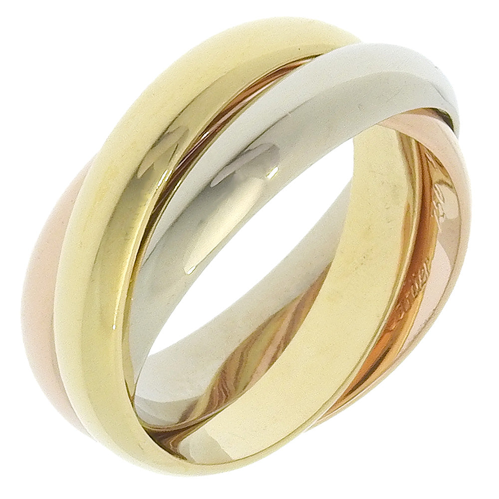 Cartier Trinity K18 Gold Ring Size 11