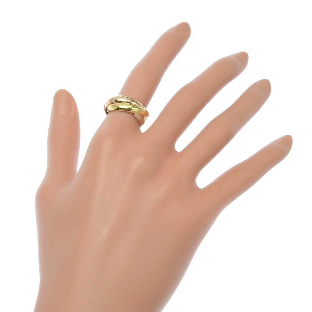 Cartier Trinity K18 Gold Ring Size 11