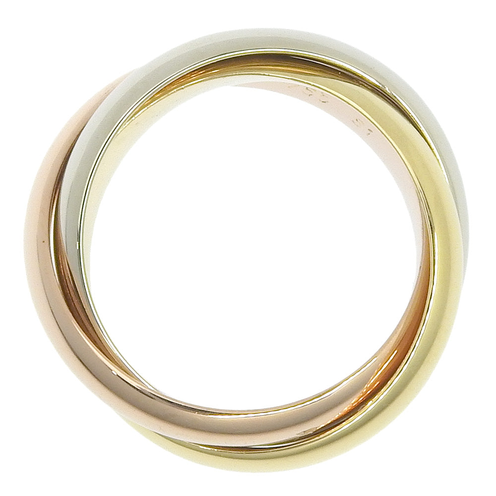 Cartier Trinity K18 Gold Ring Size 11