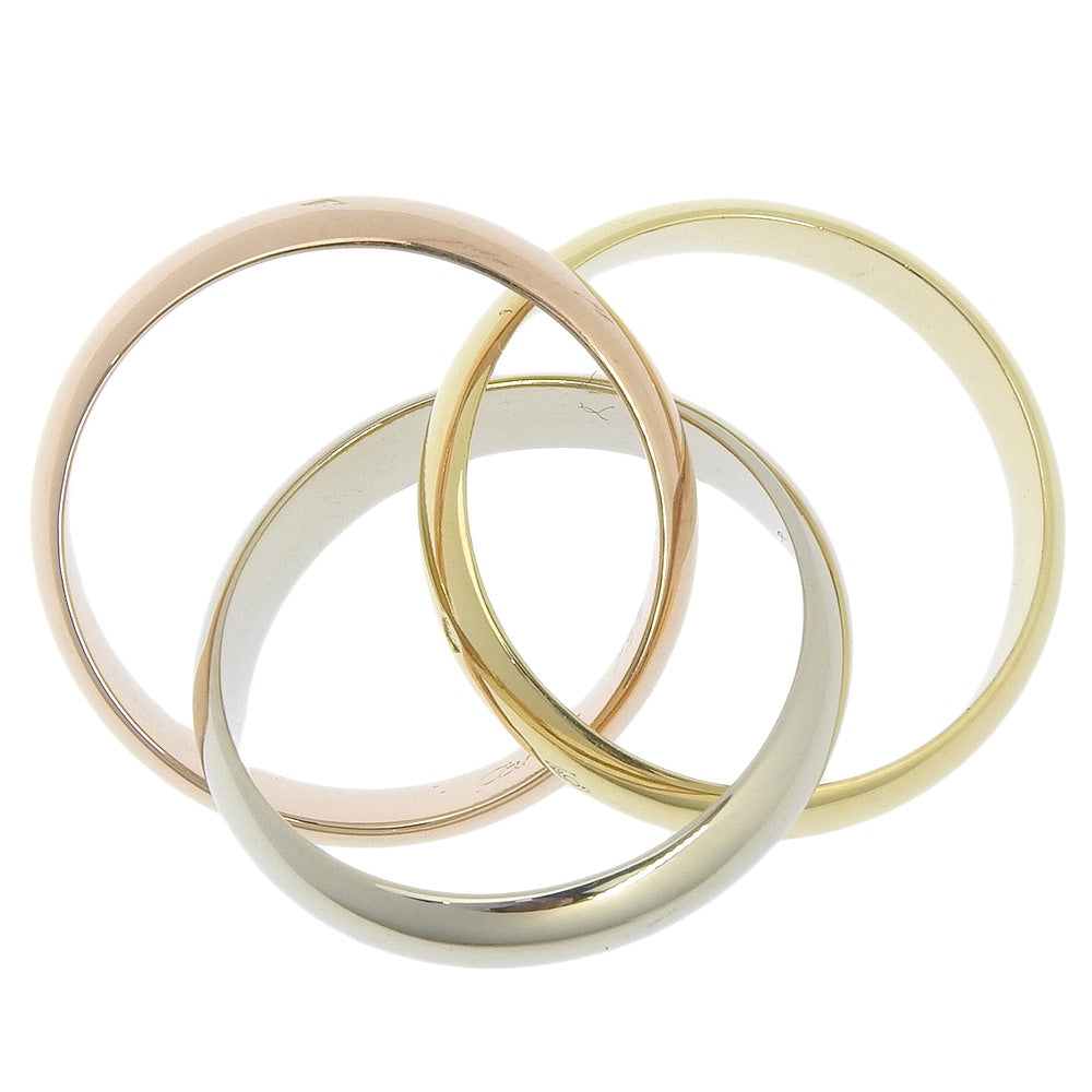 Cartier Trinity K18 Gold Ring Size 11