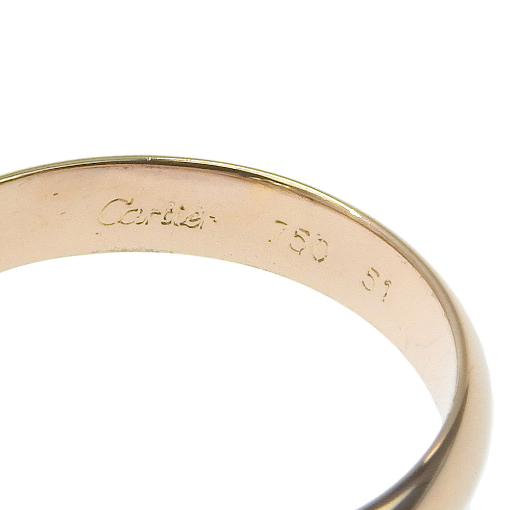 Cartier Trinity K18 Gold Ring Size 11