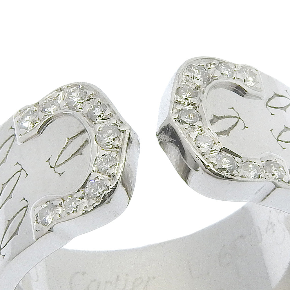 Cartier C2 Happy Birthday Ring K18 White Gold Diamond