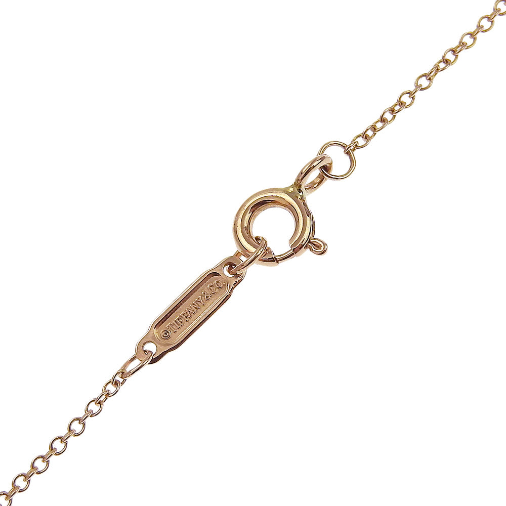 Tiffany & Co K18 Pink Gold Diamond Necklace