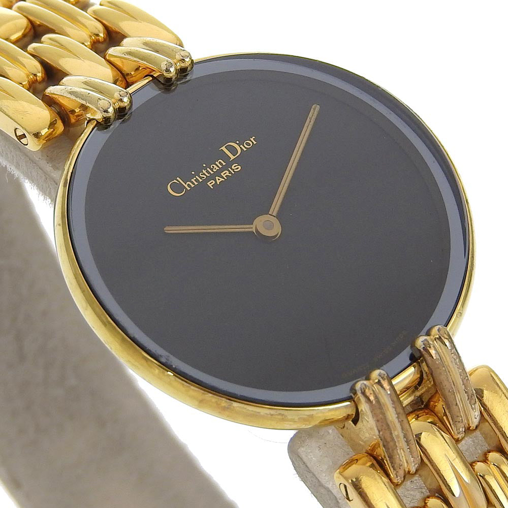 Dior Bagheera Gold Plated Stainless Steel Quartz Watch