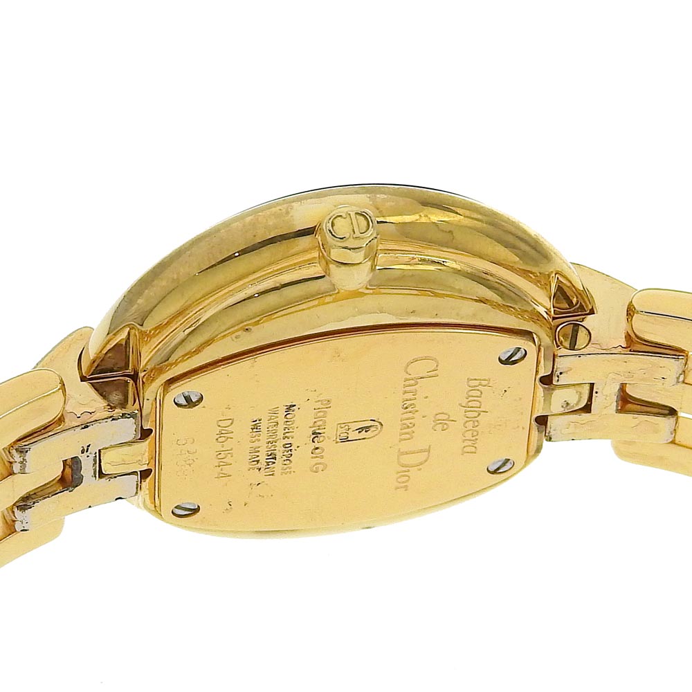 Dior Bagheera Gold Plated Stainless Steel Quartz Watch