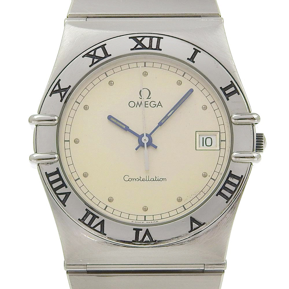 Omega Constellation Quartz Watch Stainless Steel